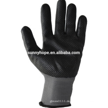 Sunnyhope Nitril Schaum beschichtete Handschuhe Malaysia, Dimpled Korn Handschuhe